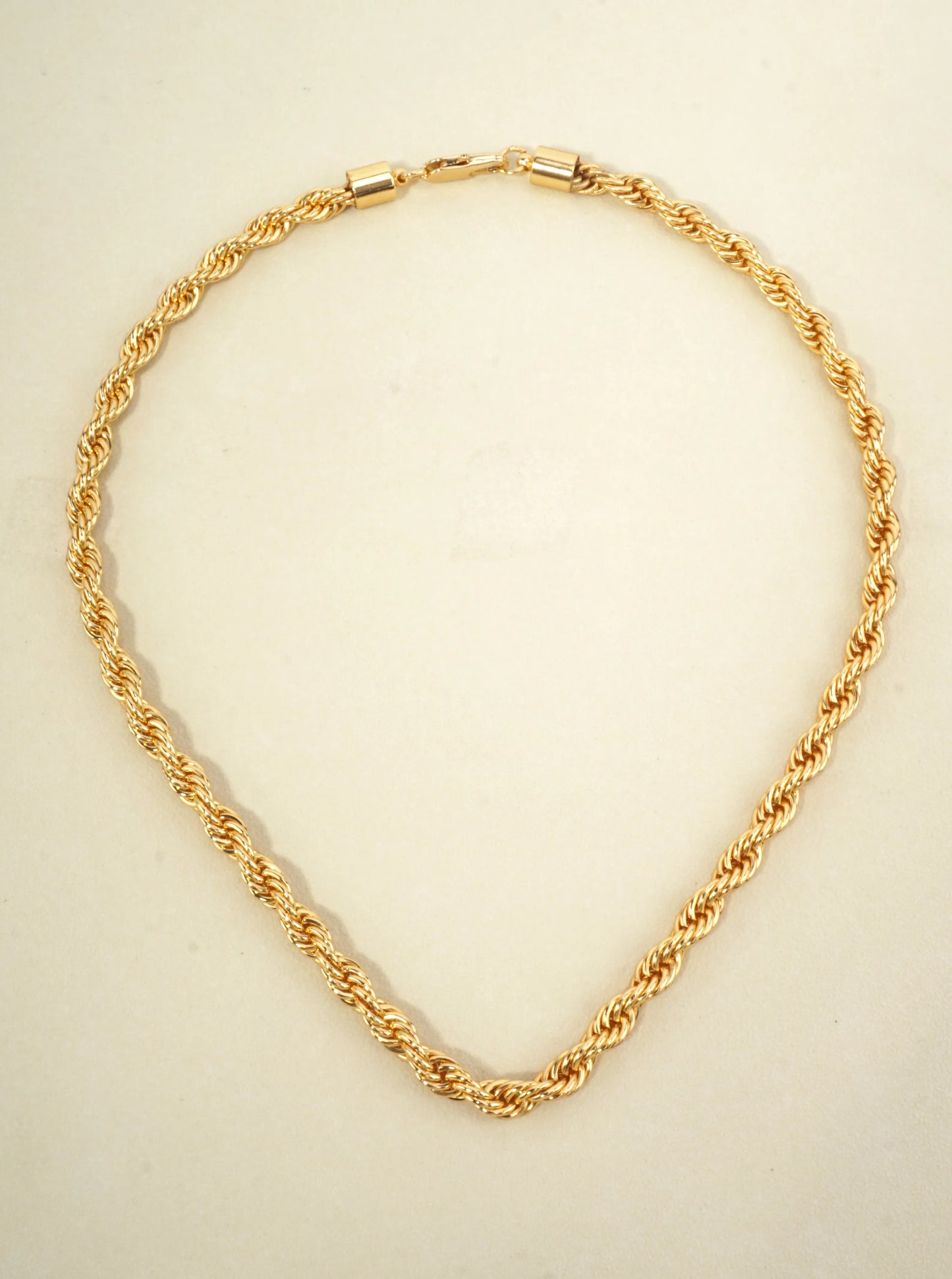 18 Inch Chunky Rope Chain Necklace