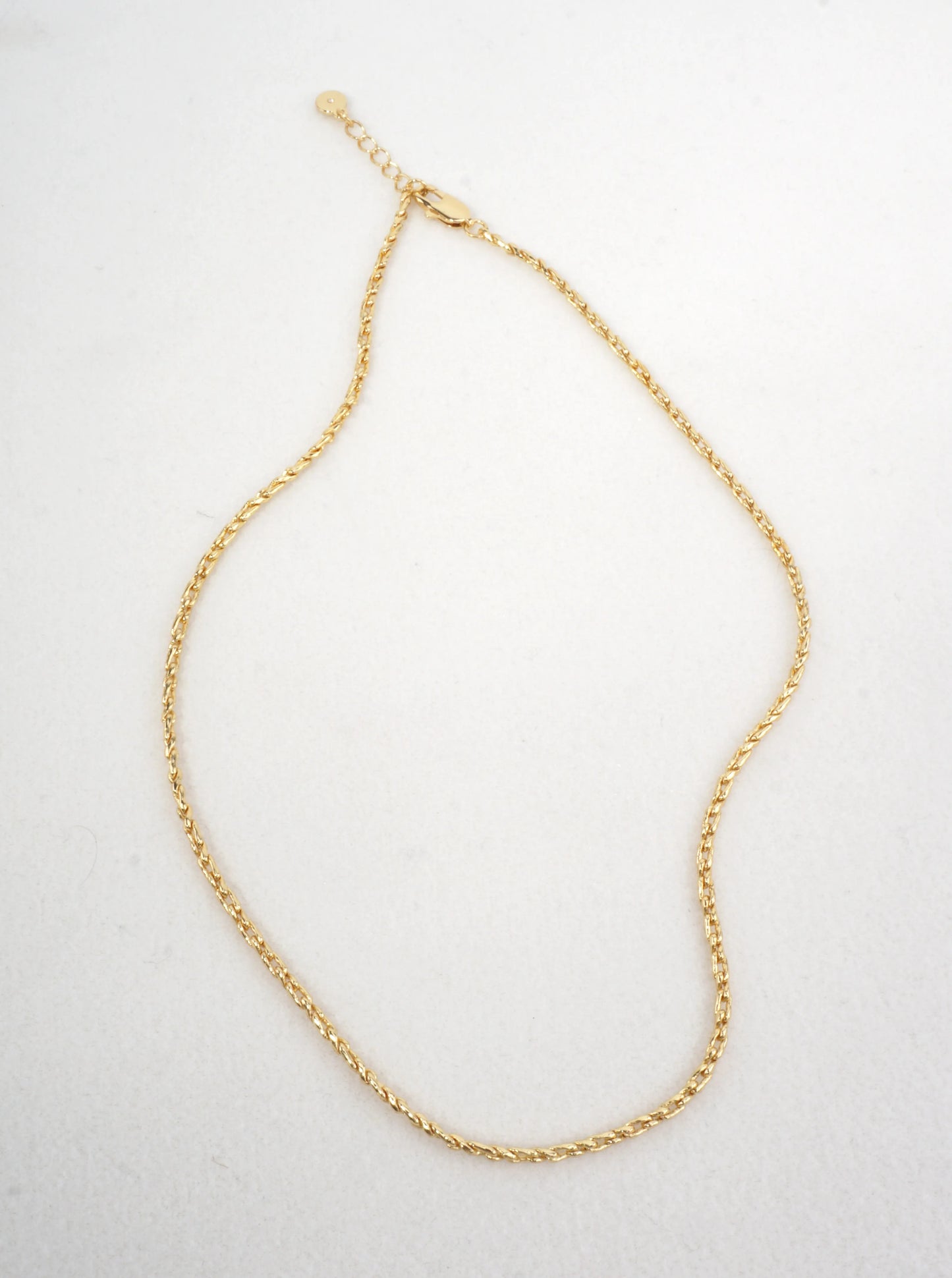 18 Inch Delicate Rope Chain Necklace