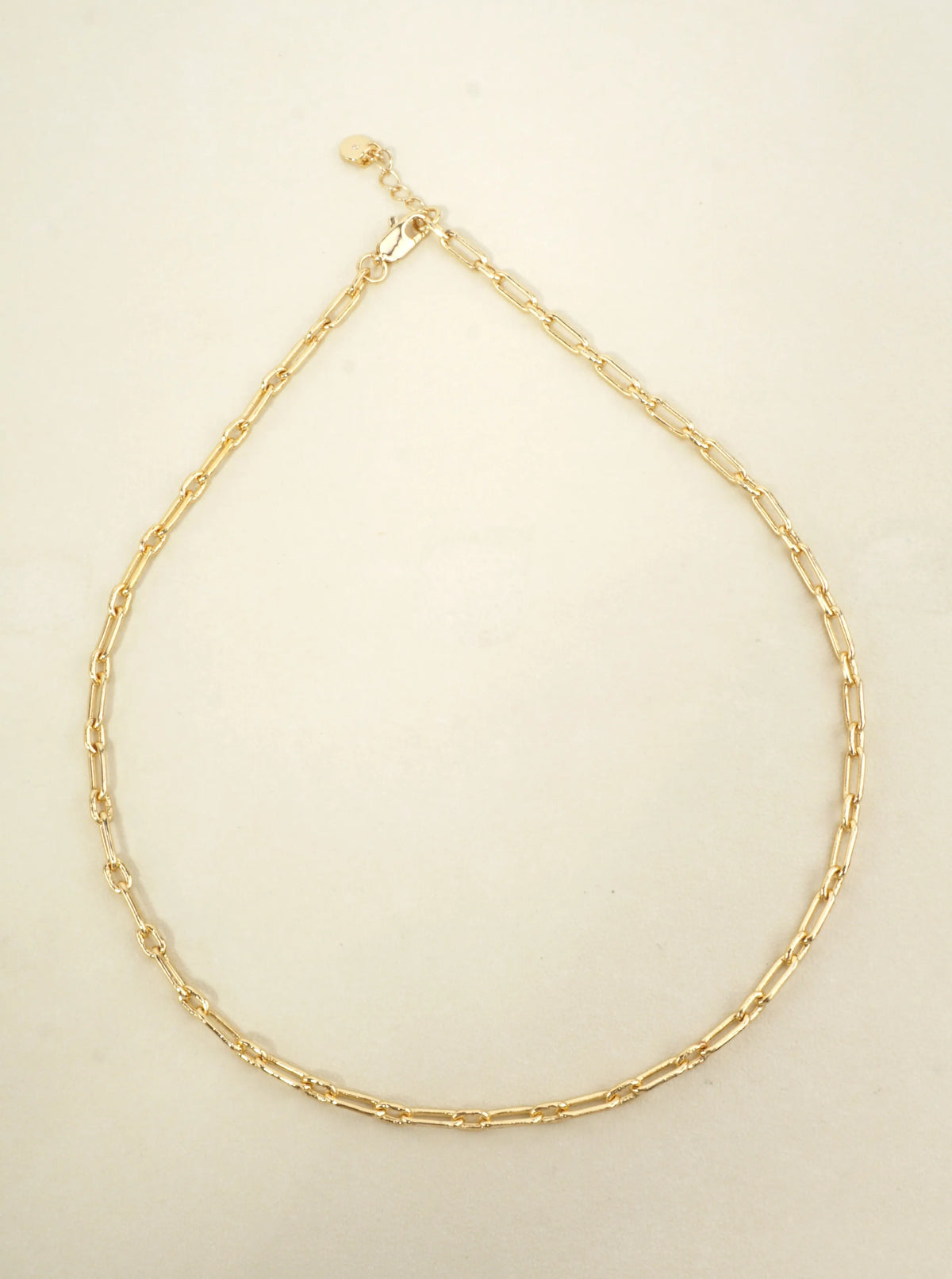 18 Inch Elongated Link Chain Necklace