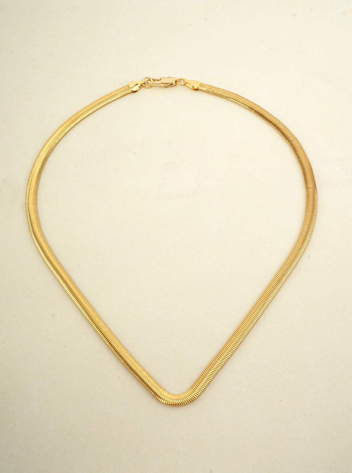 18 Inch Flat Snake Chain Necklace
