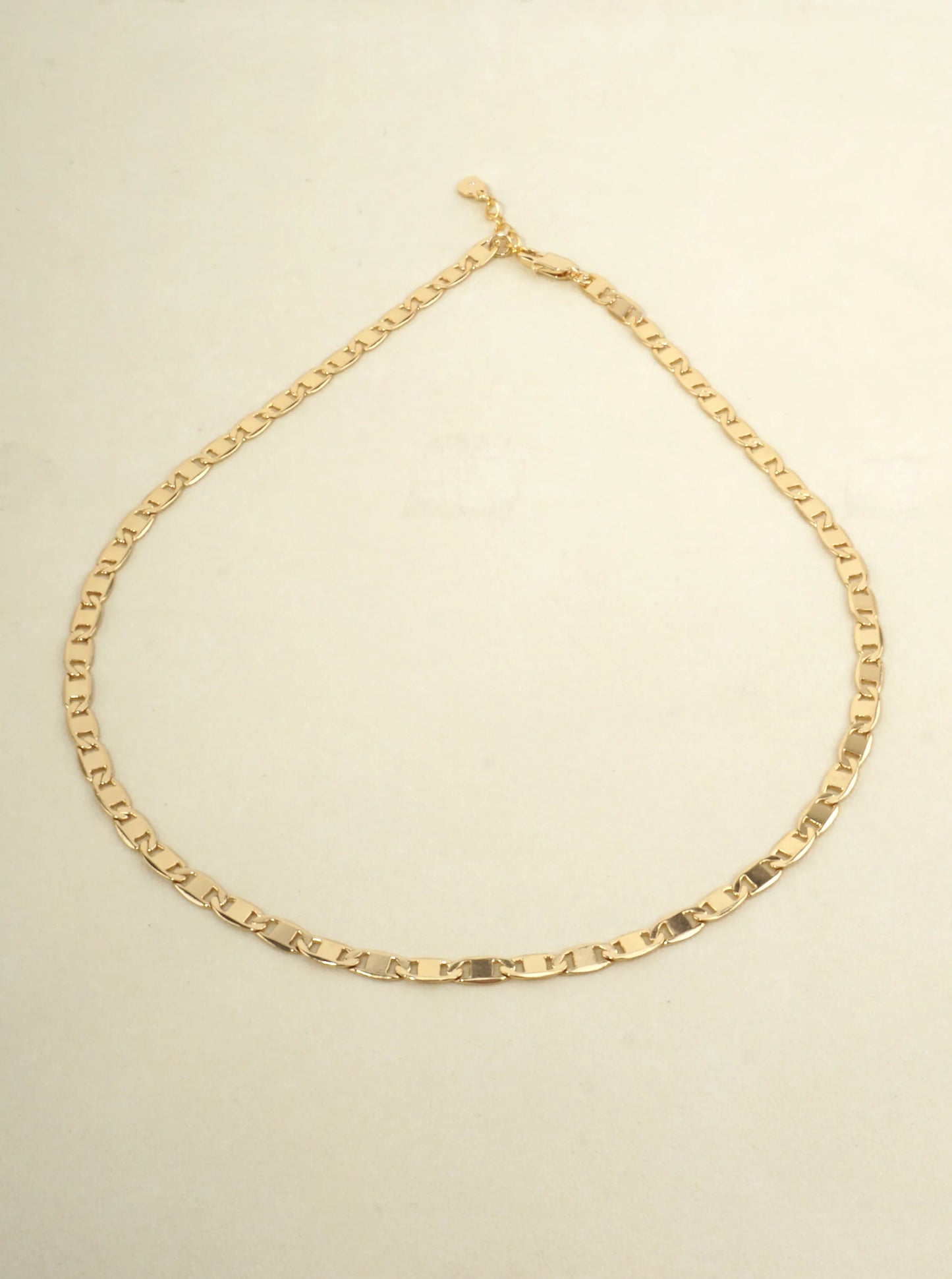 18 Inch Polished Artistic Horseshoe Chain Necklace