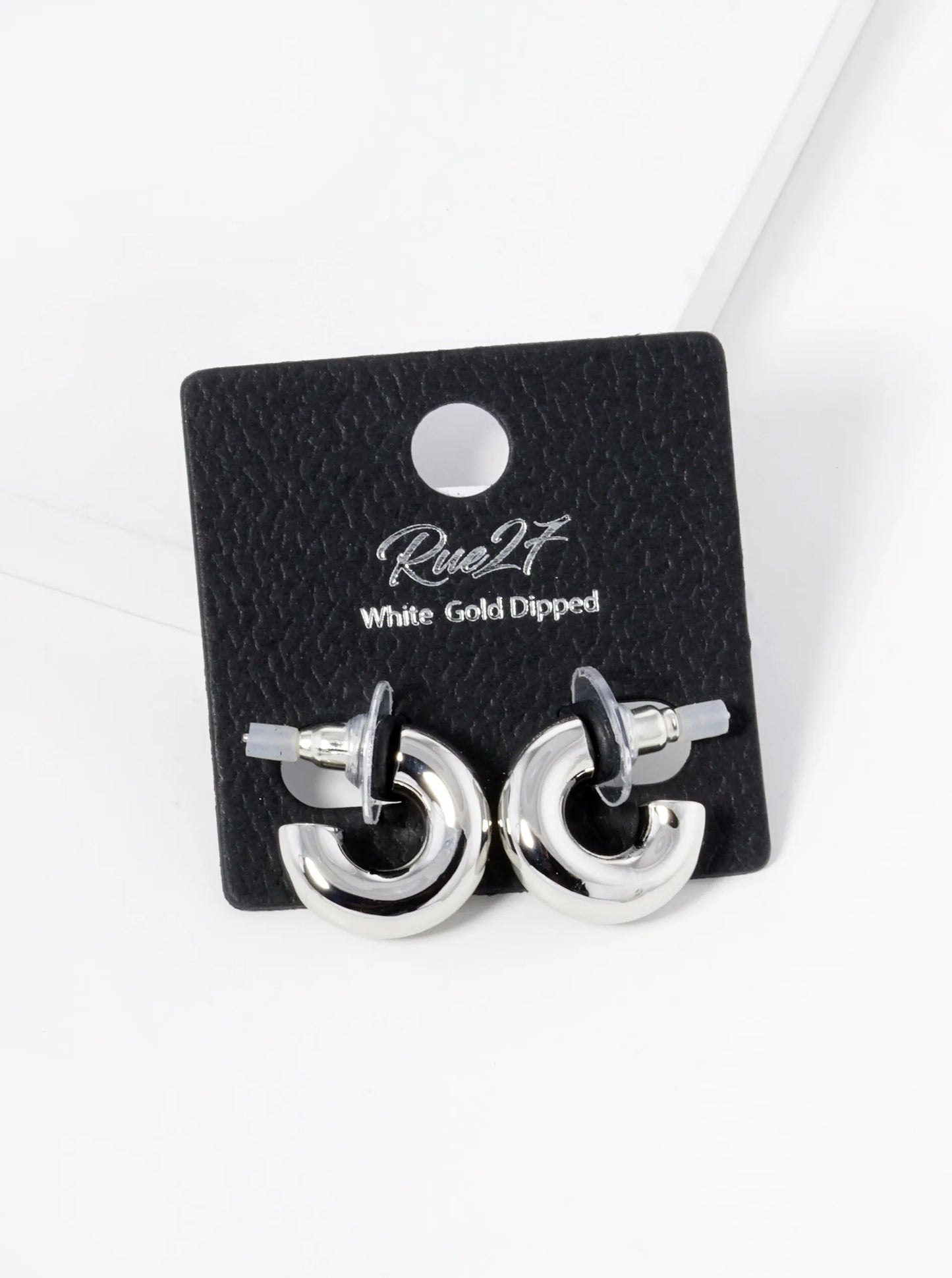 18K Gold Dipped 15mm Brass Hollow Hoop Earrings