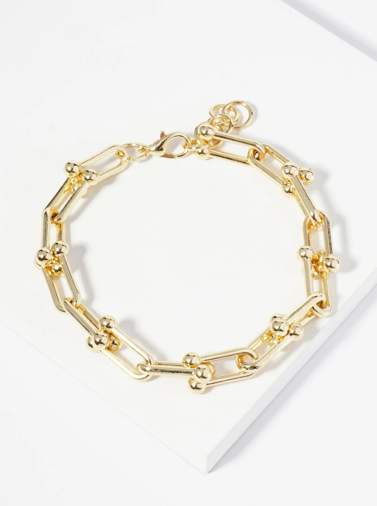 18K Gold Dipped 15mm HardWear Link Chain Bracelet