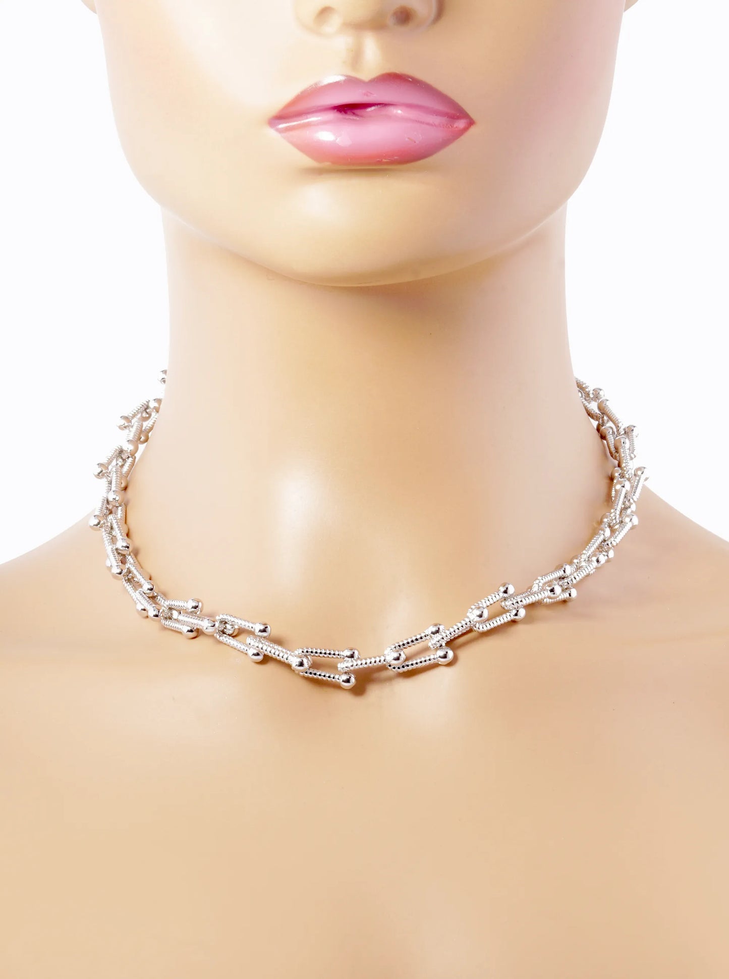 18K Gold Dipped 18 Inch Designer Inspired Brass Chain Necklace