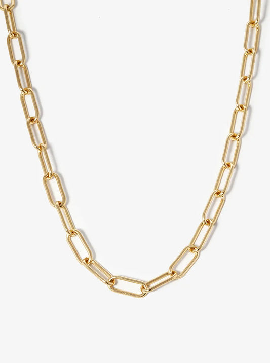 18K Gold Dipped 20mm Link Chain Necklace