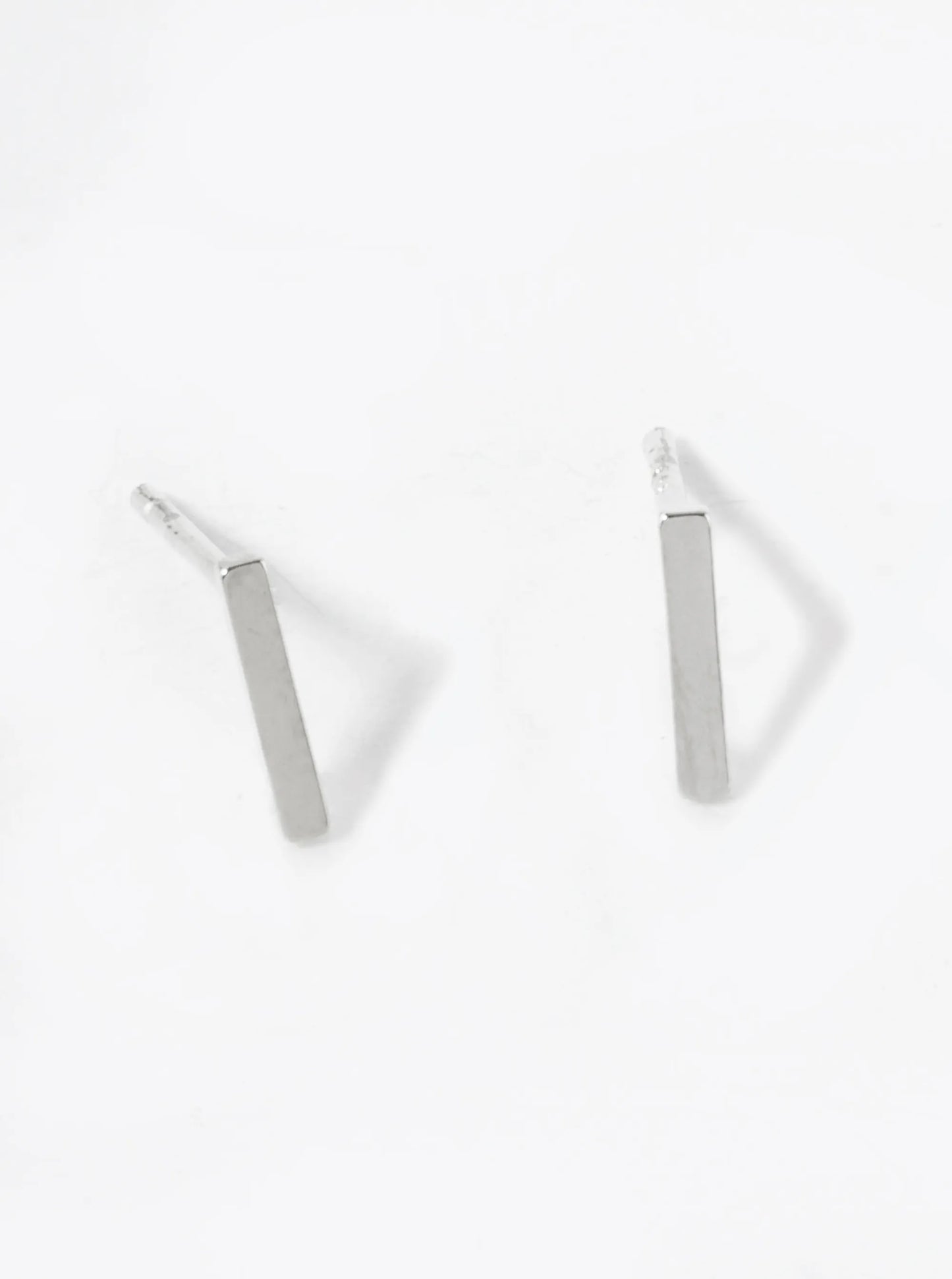 18K Gold Dipped 6mm Brass Initial Stud Earrings