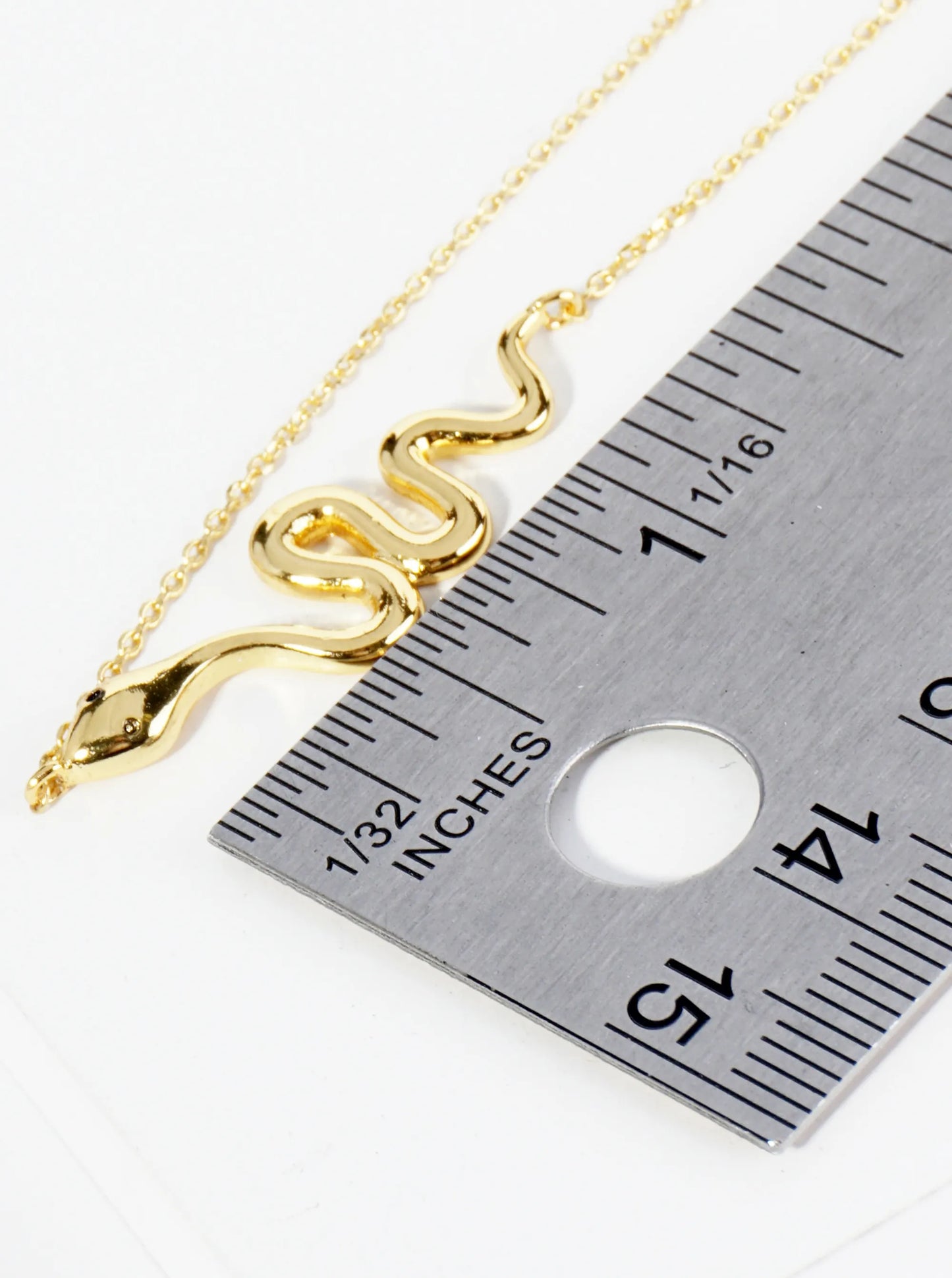 18K Gold Dipped Brass Snake Chain Anklet