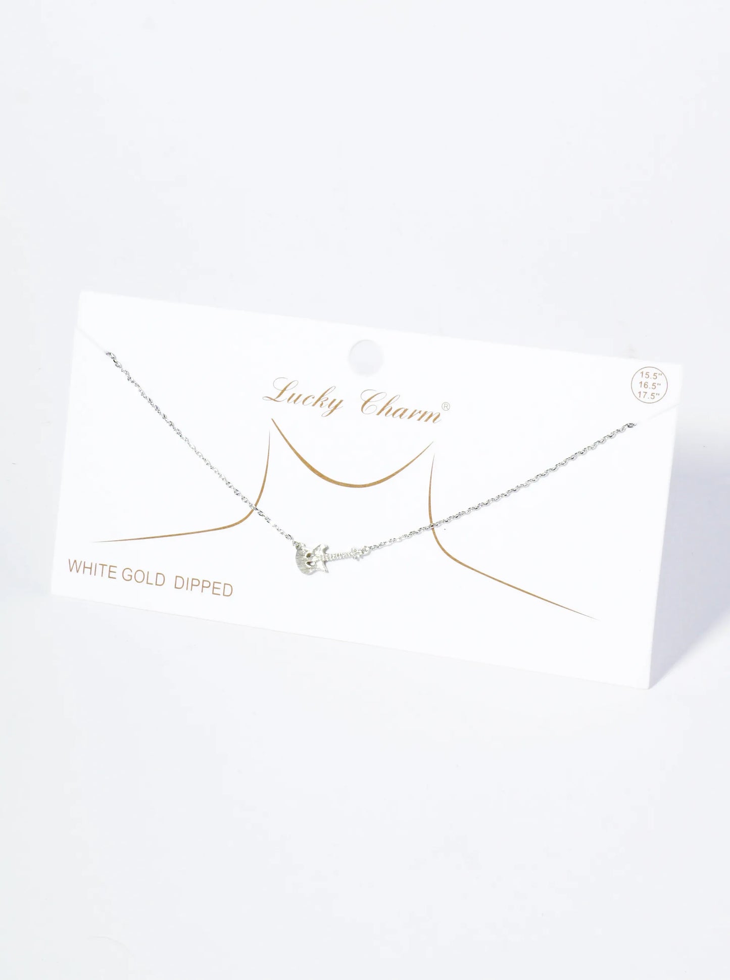 18K Gold Dipped Brushed Brass Electric Guitar Pendant Necklace