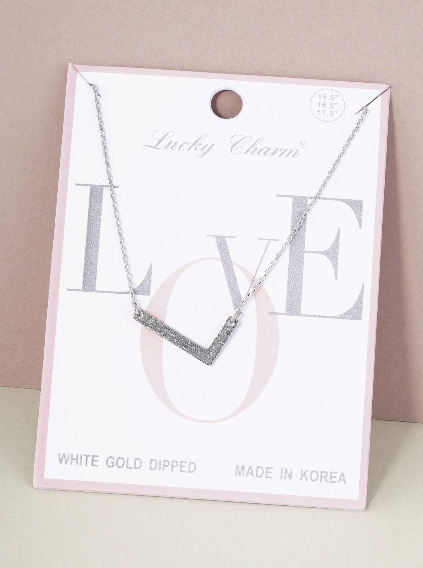 18K Gold Dipped Brushed Metal Initial Alphabet Letter Pendant Necklace