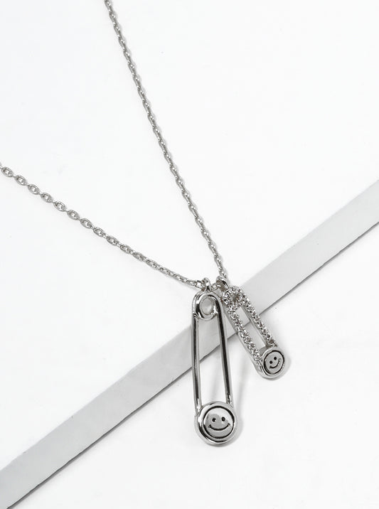 18k Gold Dipped CZ Pave Evil Eye Pendant Necklace