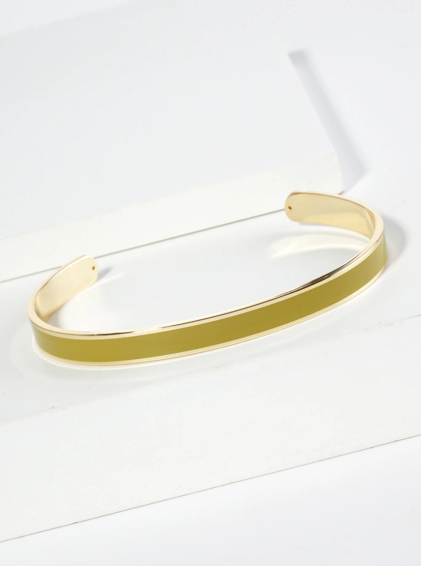 18K Gold Dipped Enamel Color Game Day Cuff Bracelet