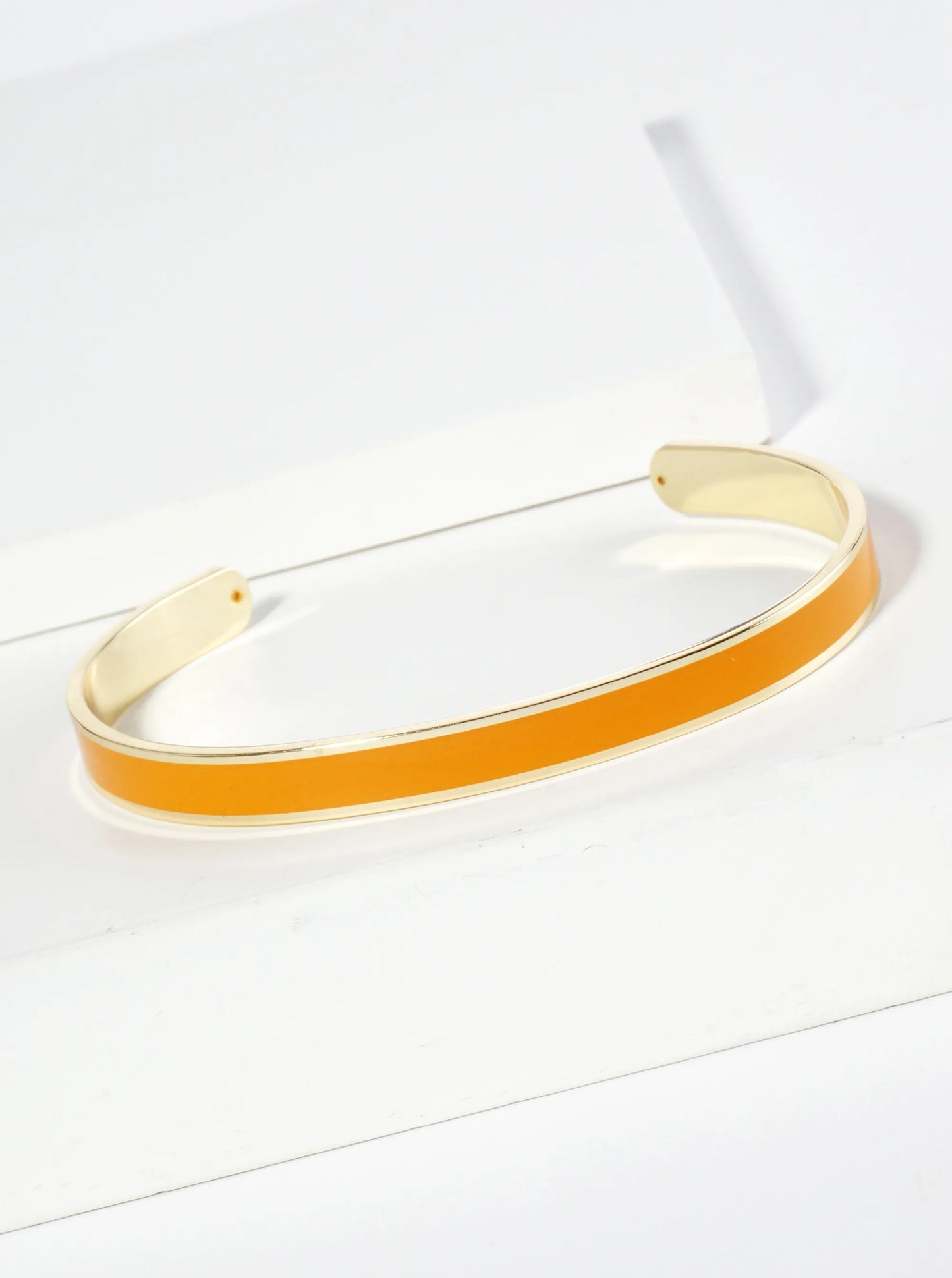 18K Gold Dipped Enamel Color Game Day Cuff Bracelet