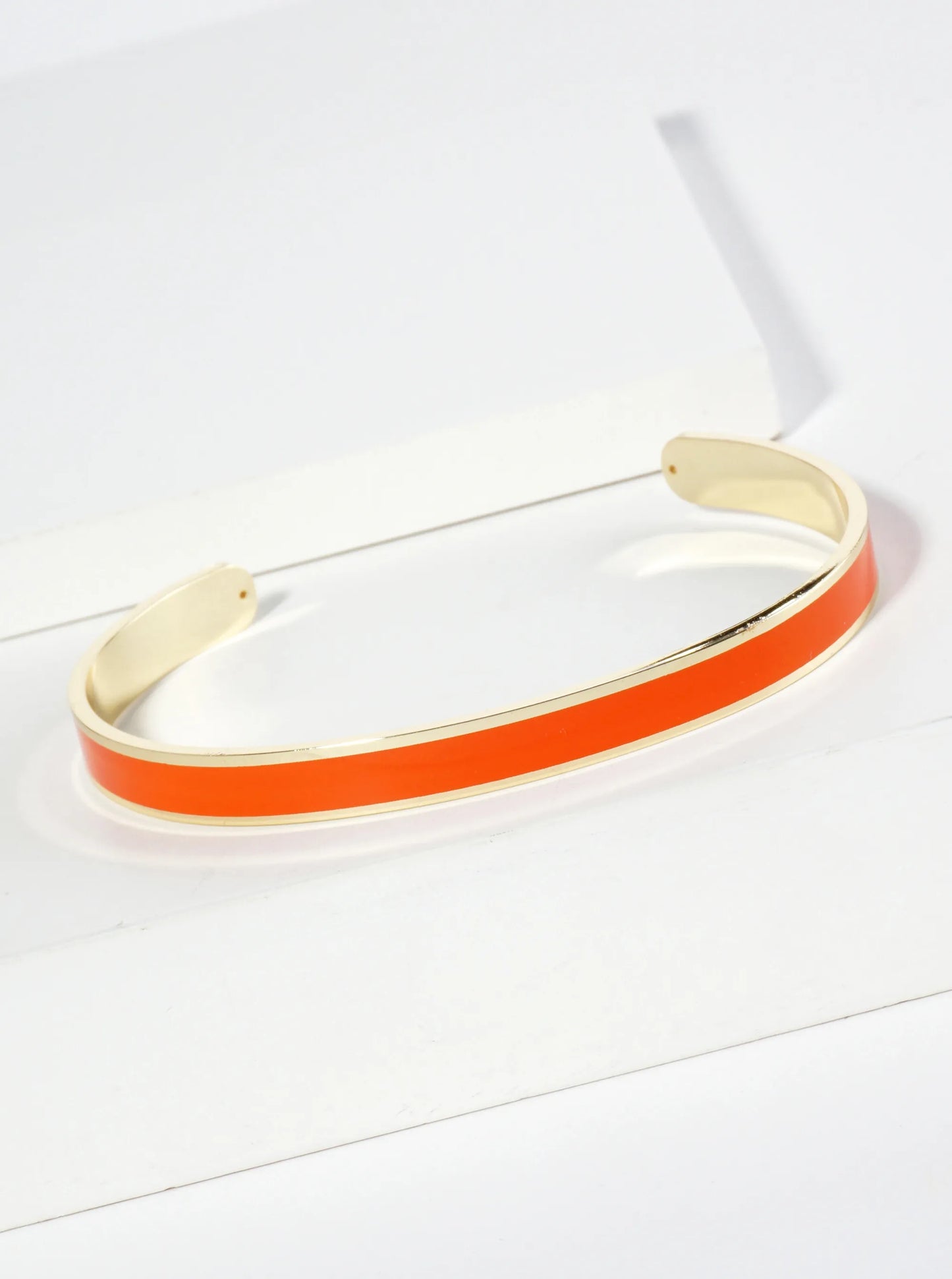 18K Gold Dipped Enamel Color Game Day Cuff Bracelet