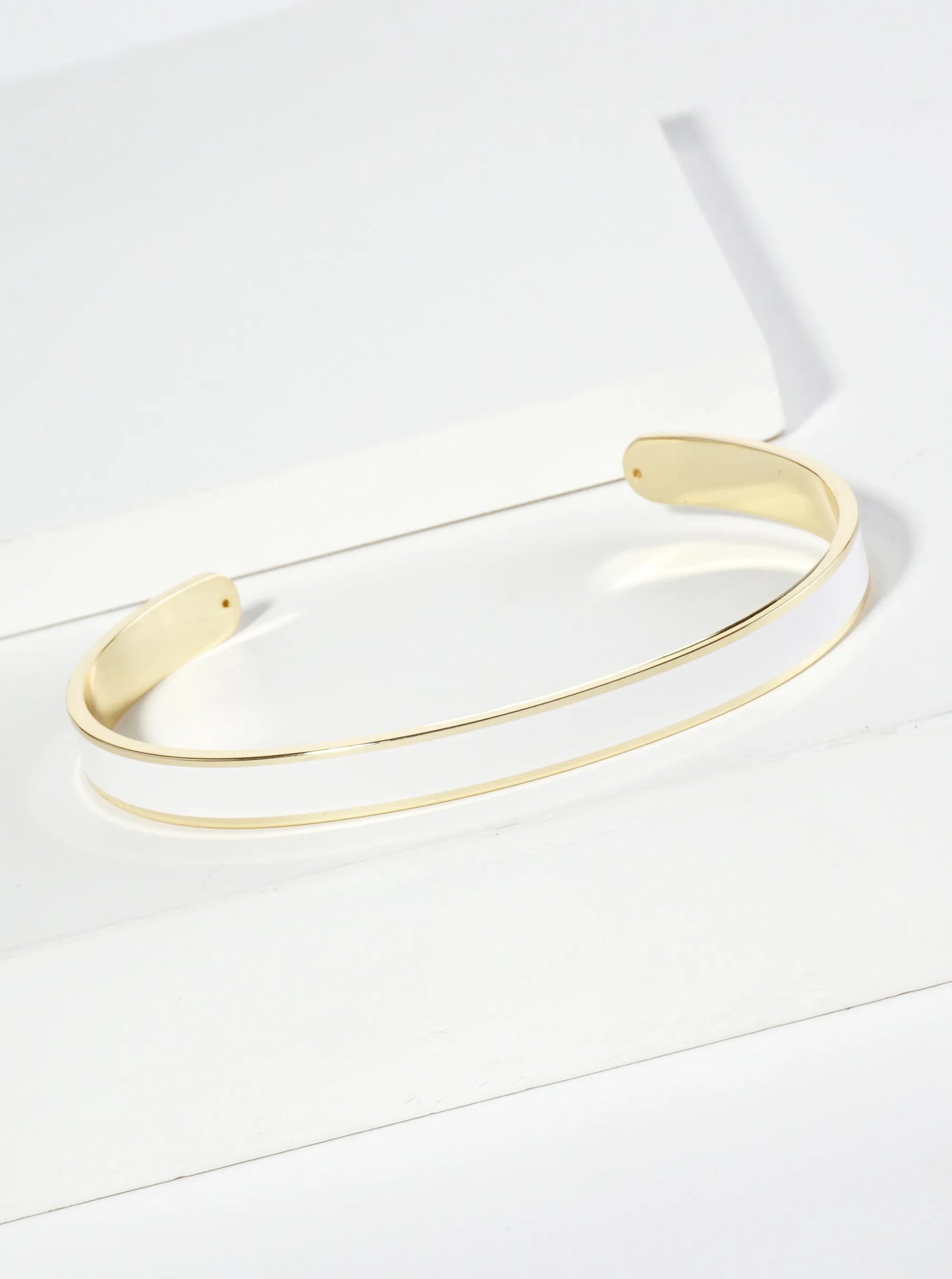 18K Gold Dipped Enamel Color Game Day Cuff Bracelet
