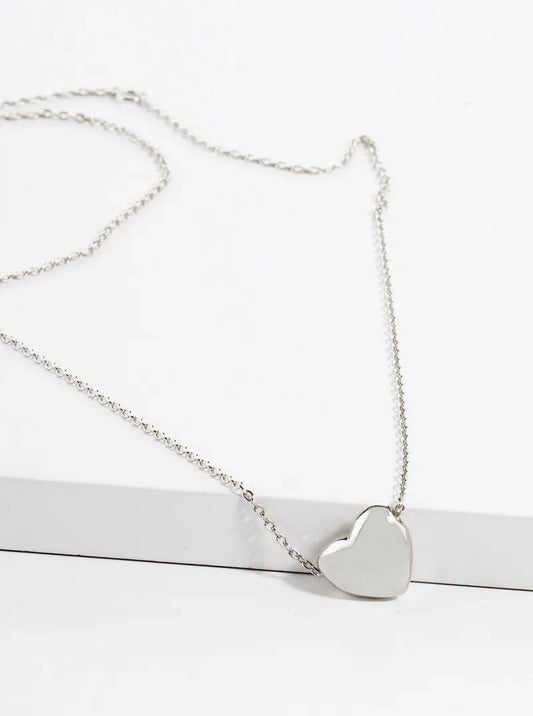 18k Gold Dipped CZ Pave Delicate Door Knocker Pendant Necklace