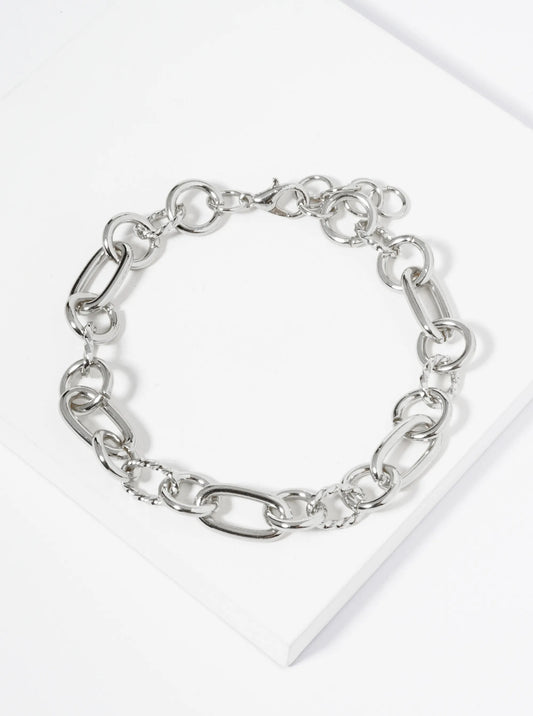 18K Gold Dipped Link Chain Bracelet