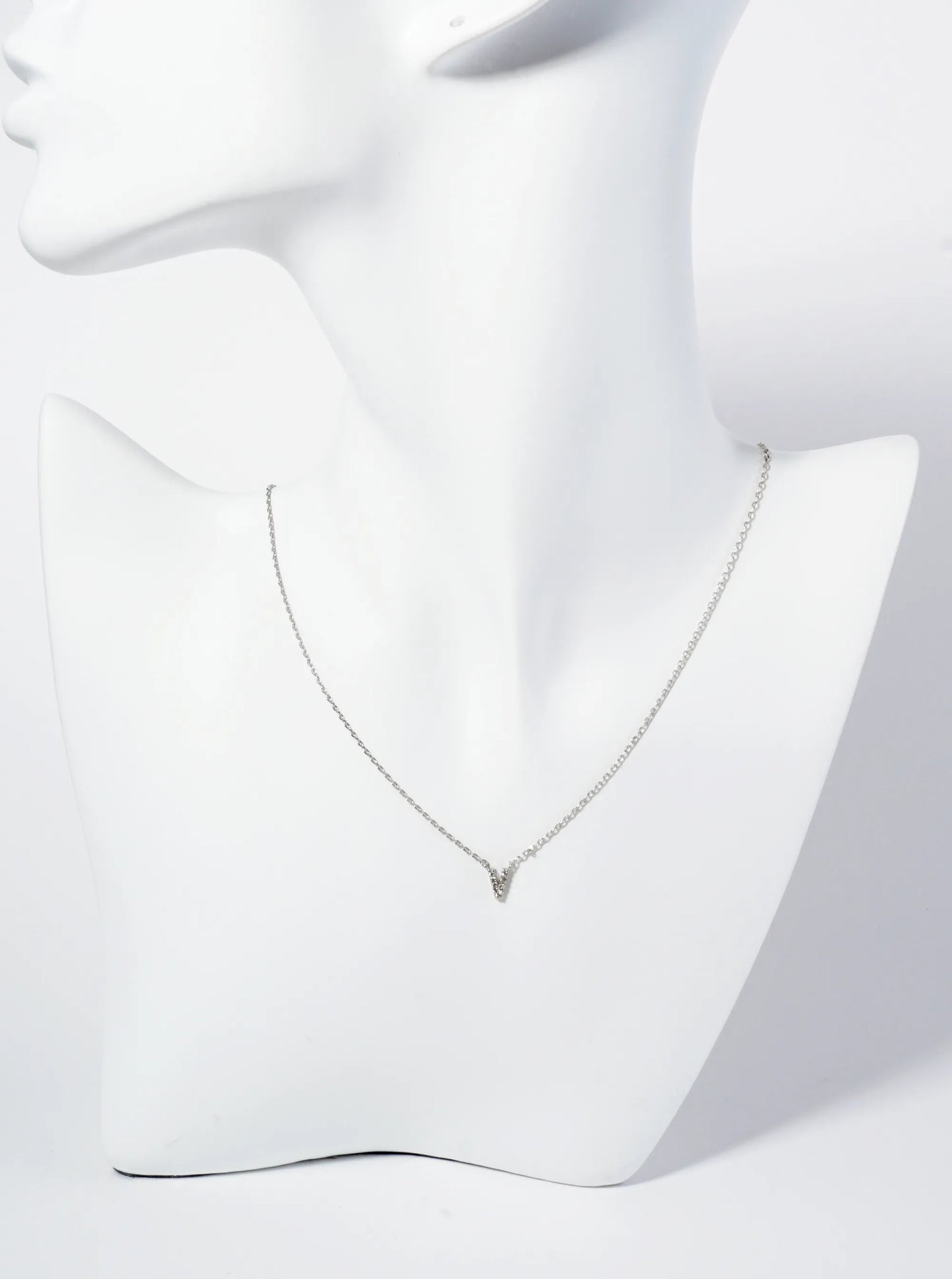 18K Gold Dipped Micro CZ Pave Initial Pendant Necklace