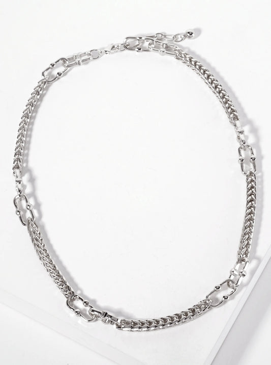 18K-Gold-Dipped Polished Brass 5mm Wheat-Chain Necklace