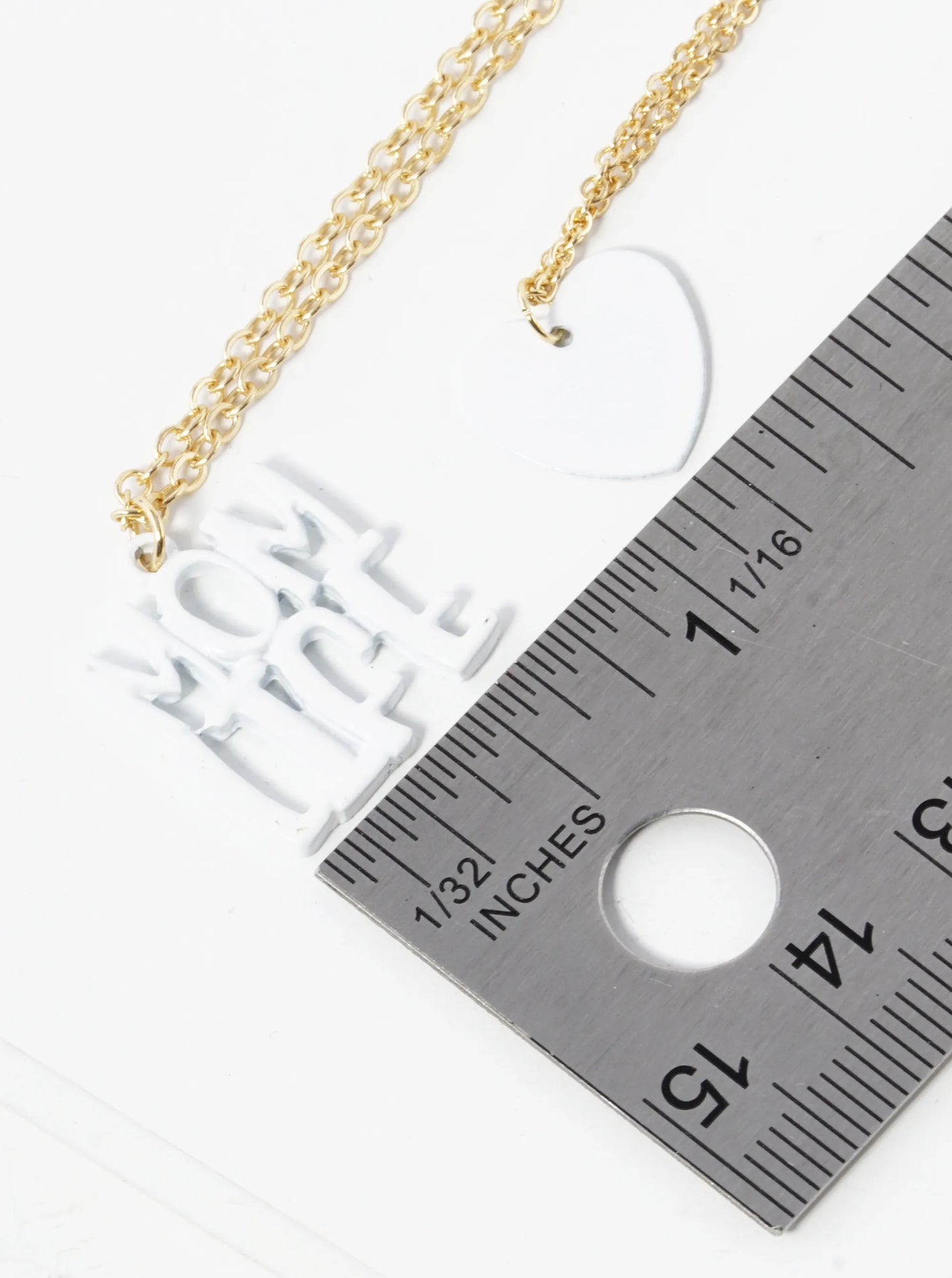 2-PC Set Mom Life Heart Pendant Necklace