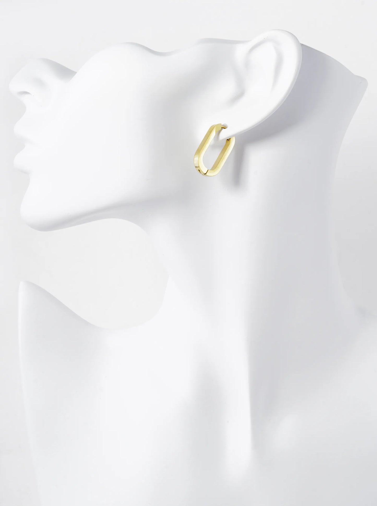 23mm Stainless Steel Huggie Hoop Earrings