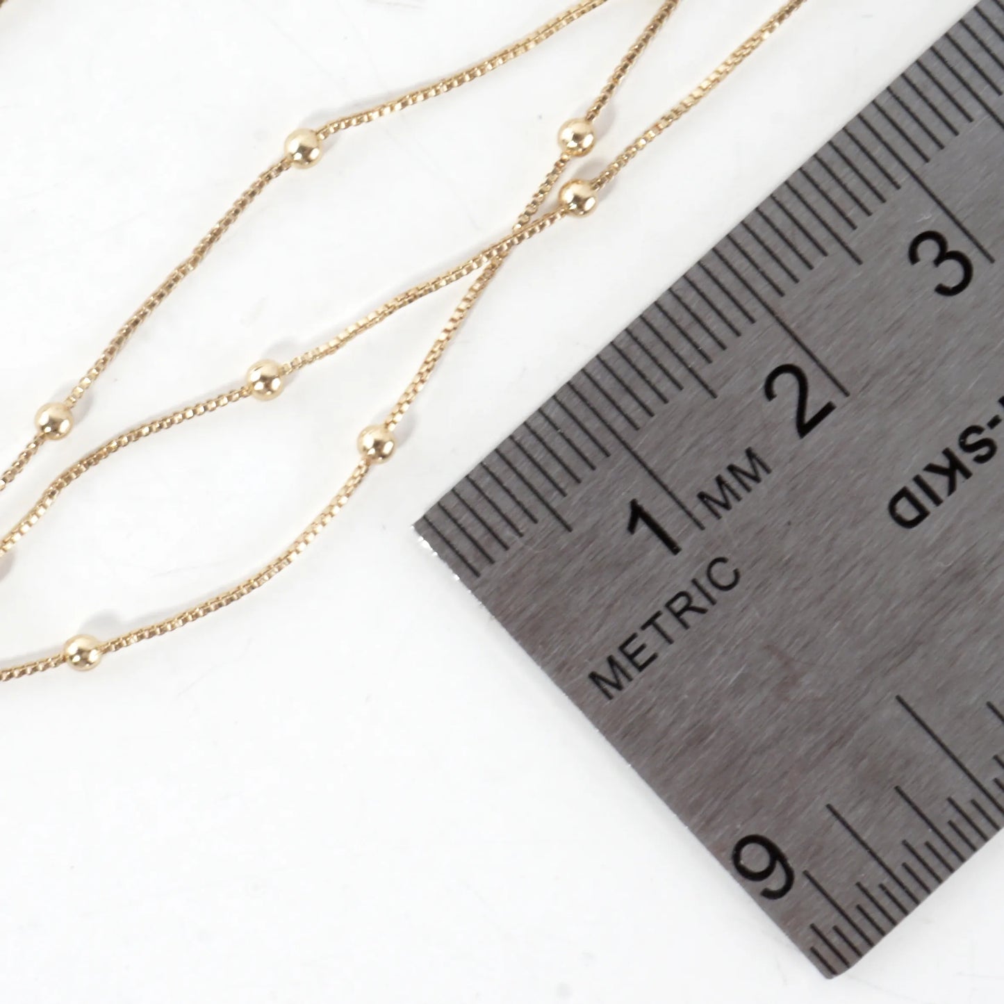 3 Layer Station Snake Multi Necklace