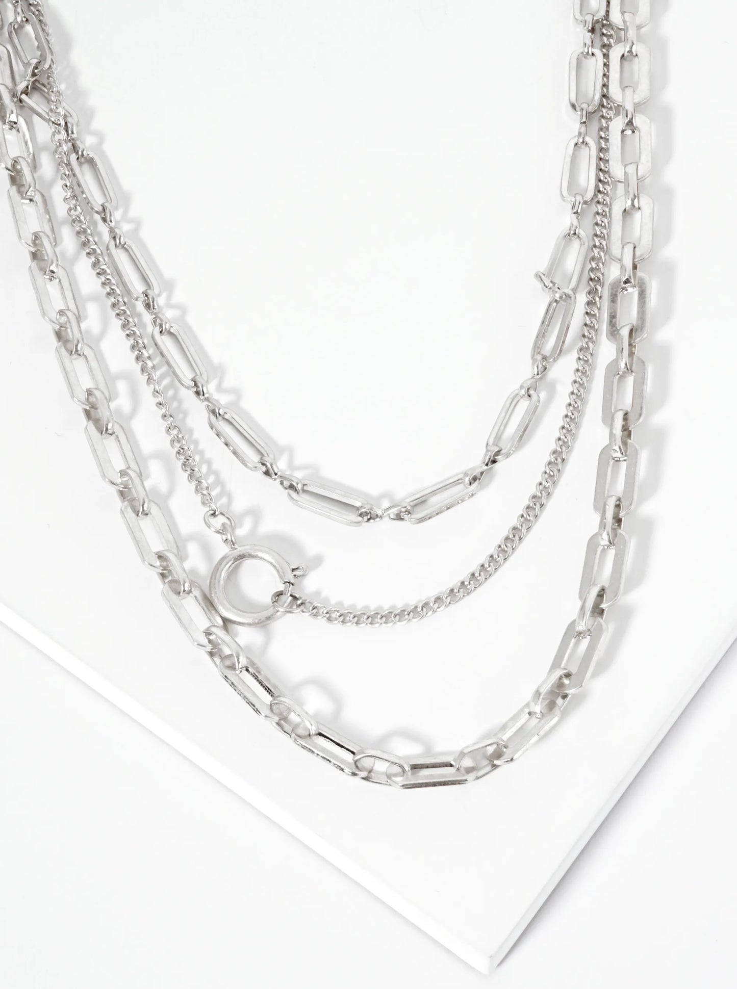 3-PC Multi Link Chain Necklace Set