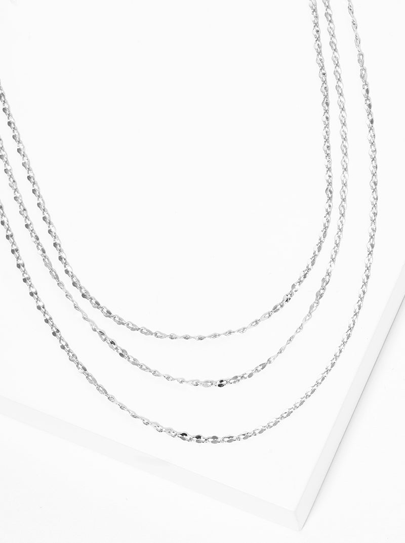 3-Piece Delicate Layered Chain Necklace Set
