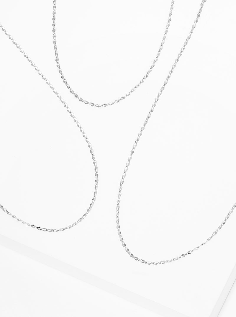 3-Piece Delicate Layered Chain Necklace Set