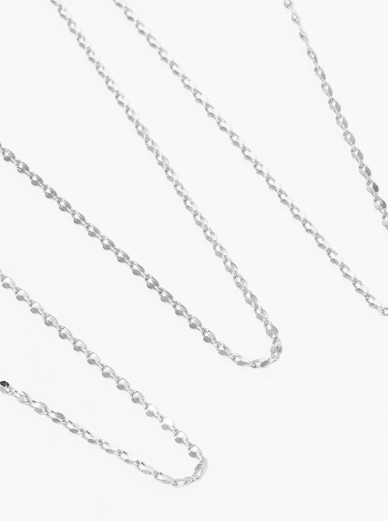 3-Piece Delicate Layered Chain Necklace Set