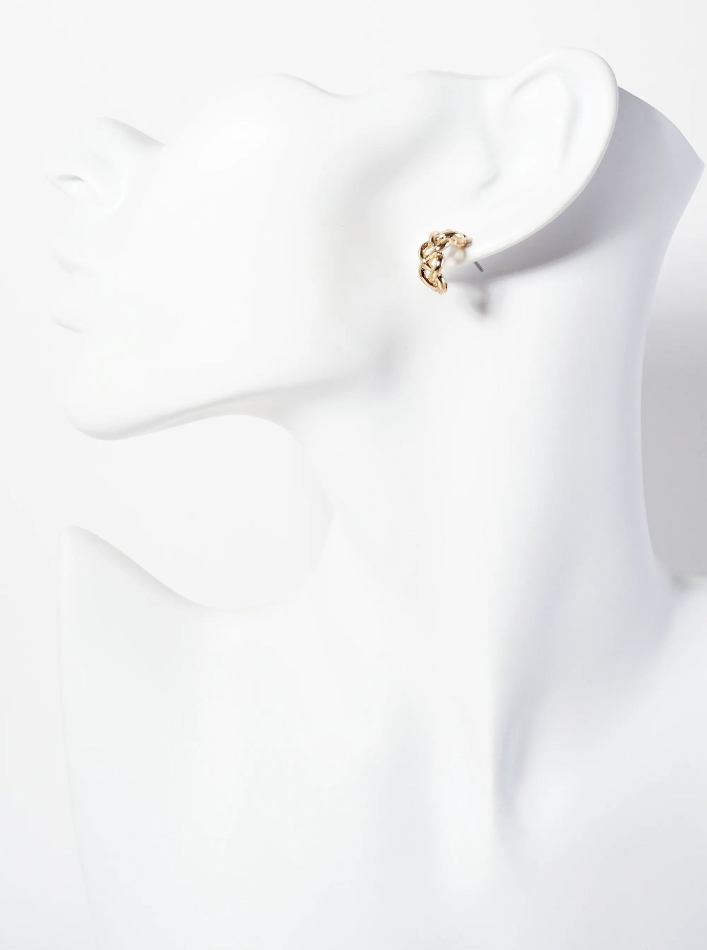 3PC-Set 13mm Metal Dainty Huggie Hoop Earrings