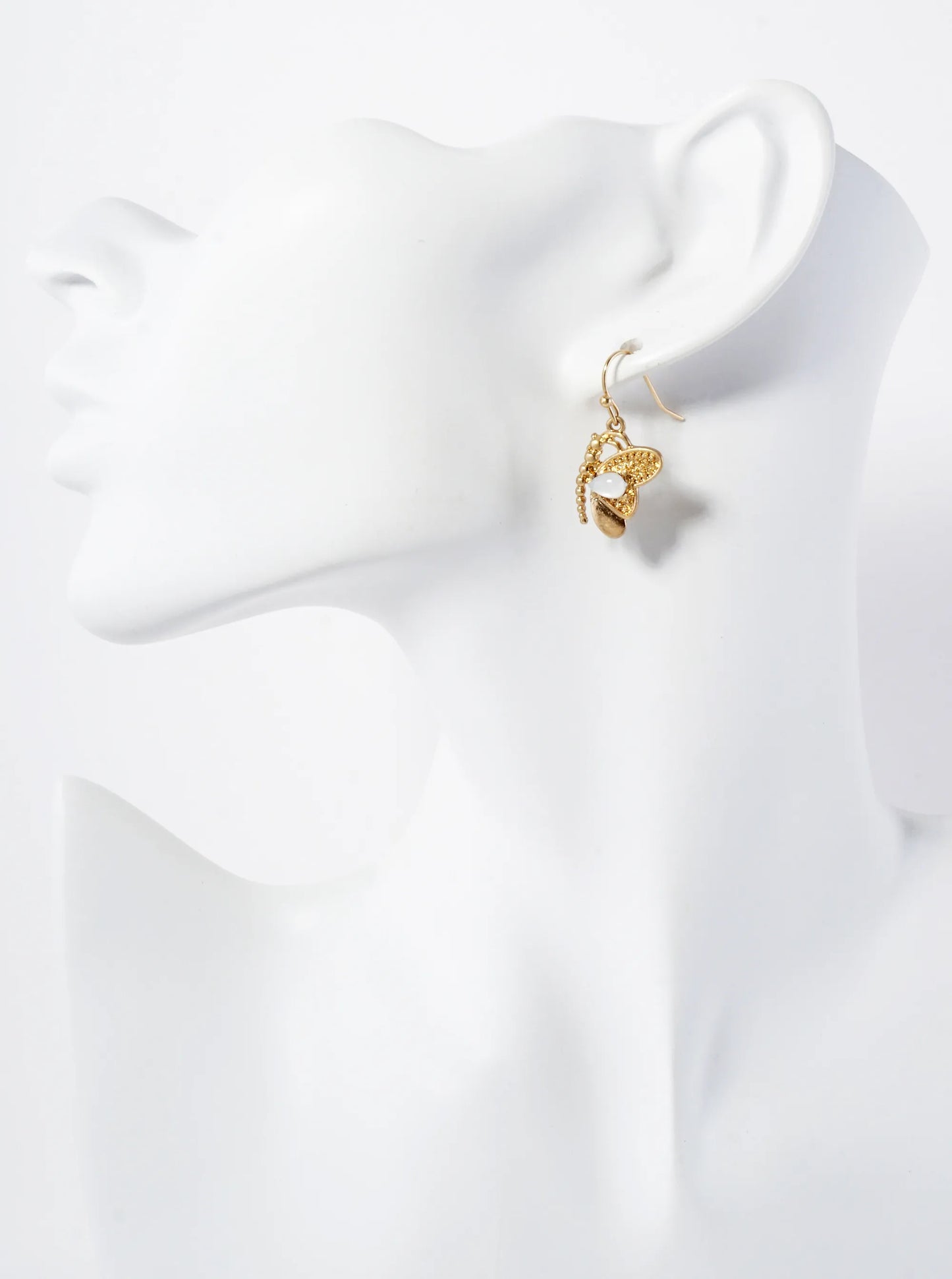 4-PC Dragonfly Butterfly Stud Dangle Earrings Set