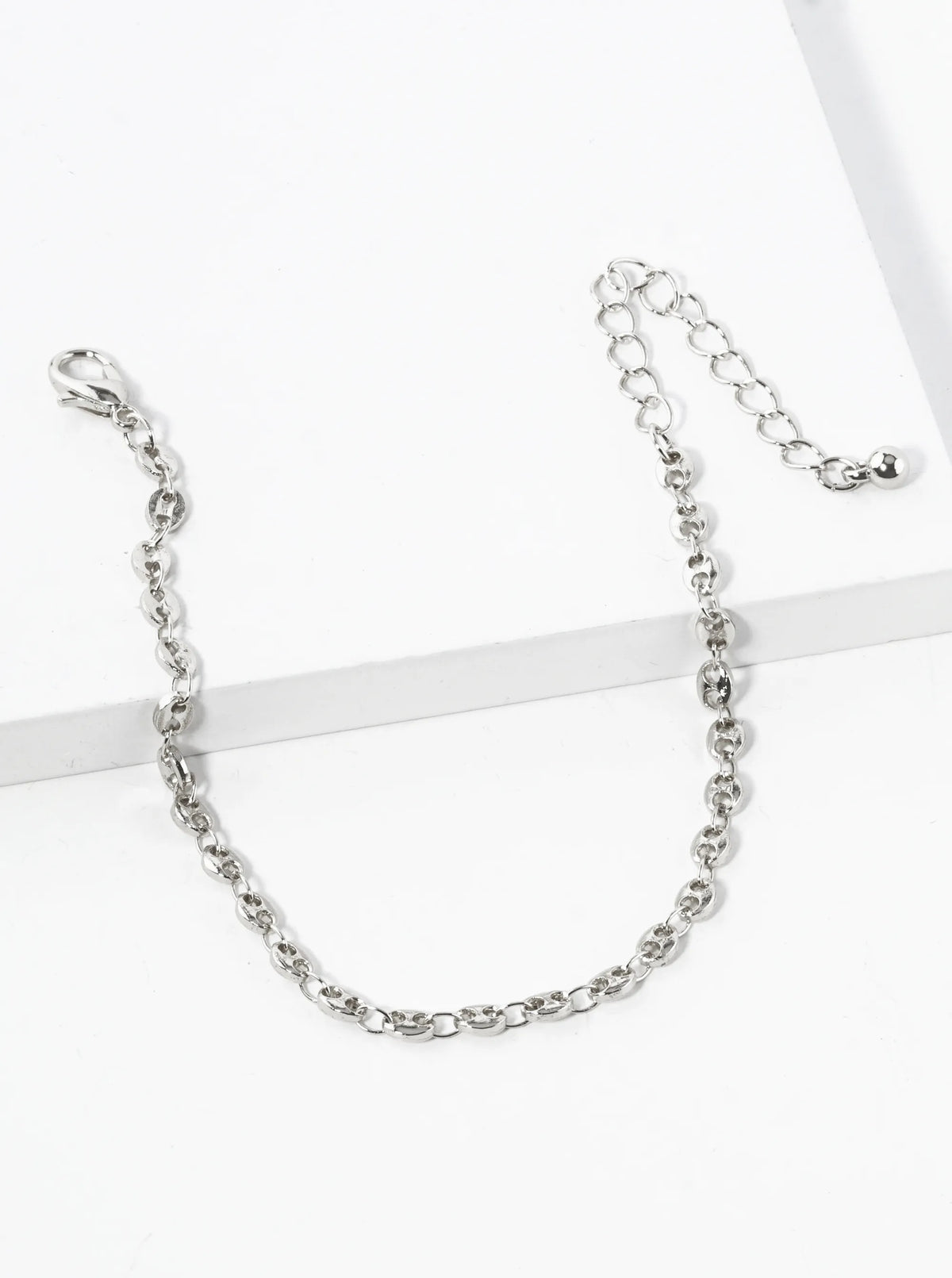 4mm Dainty Coffee Bean Chain Bracelet