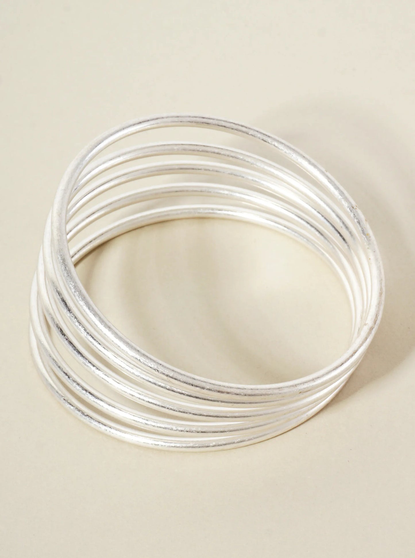 5-Layer Metal Bangle Bracelet