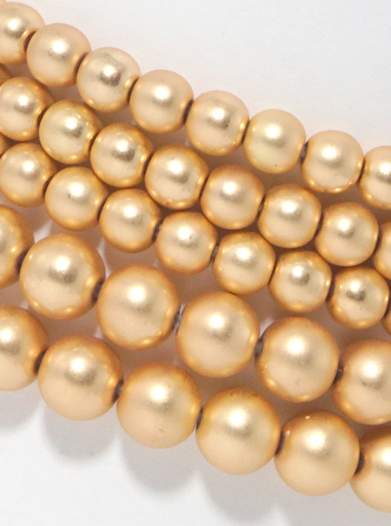 5-PC-Set Hollow Ball Bead Stackable Stretch Bracelet