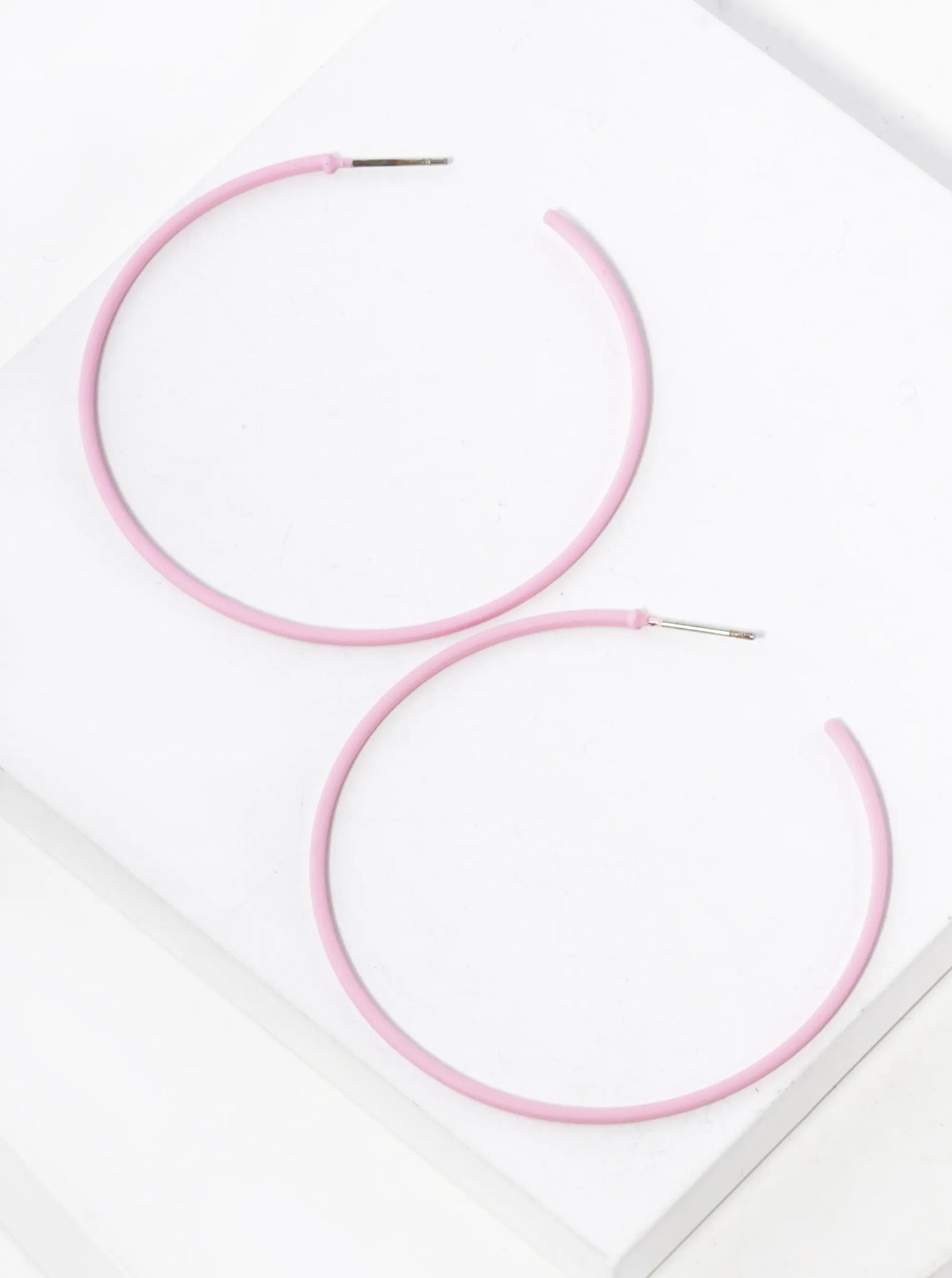 50mm Color Coated Hoop Earrings