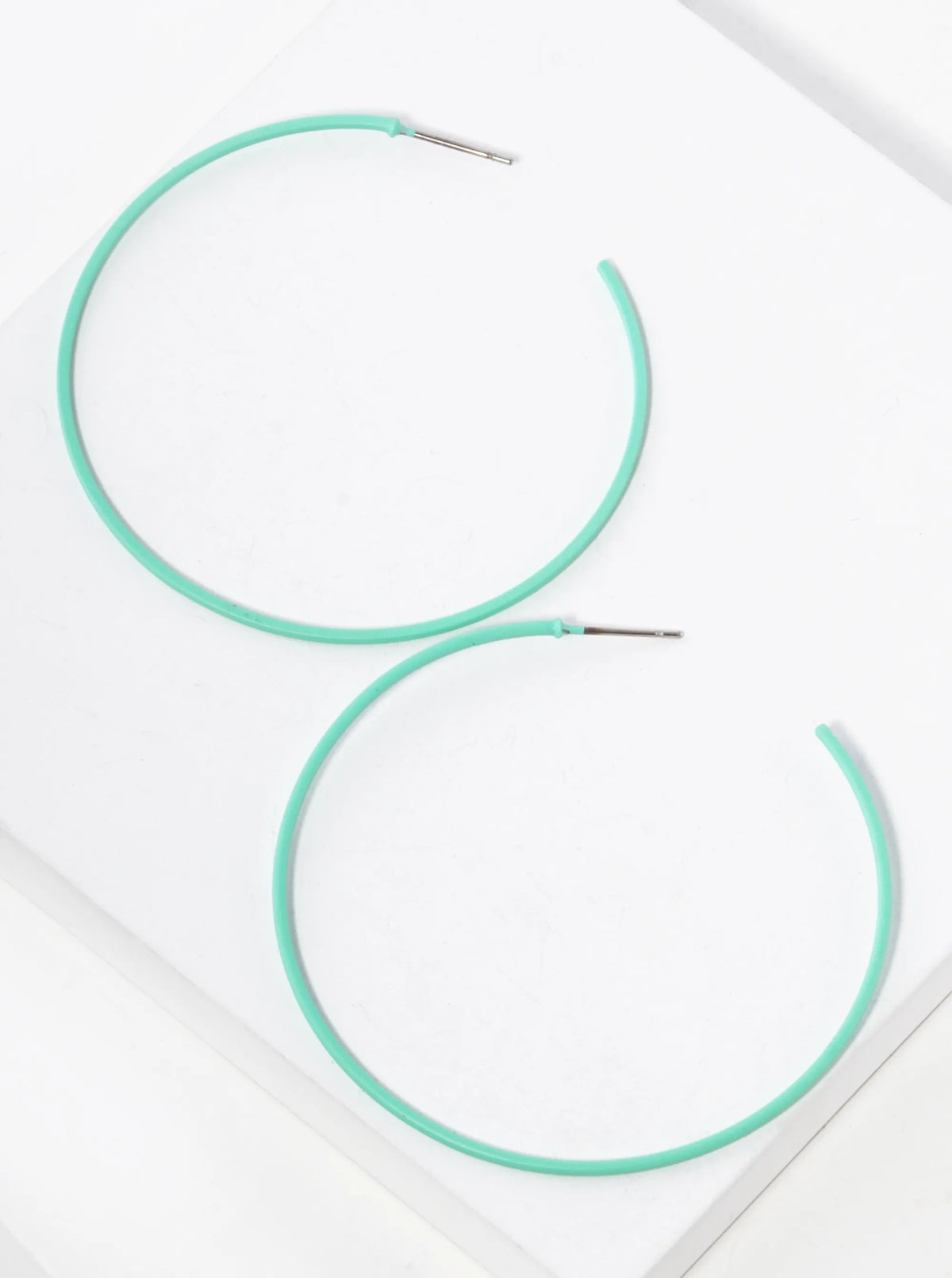 50mm Color Coated Hoop Earrings