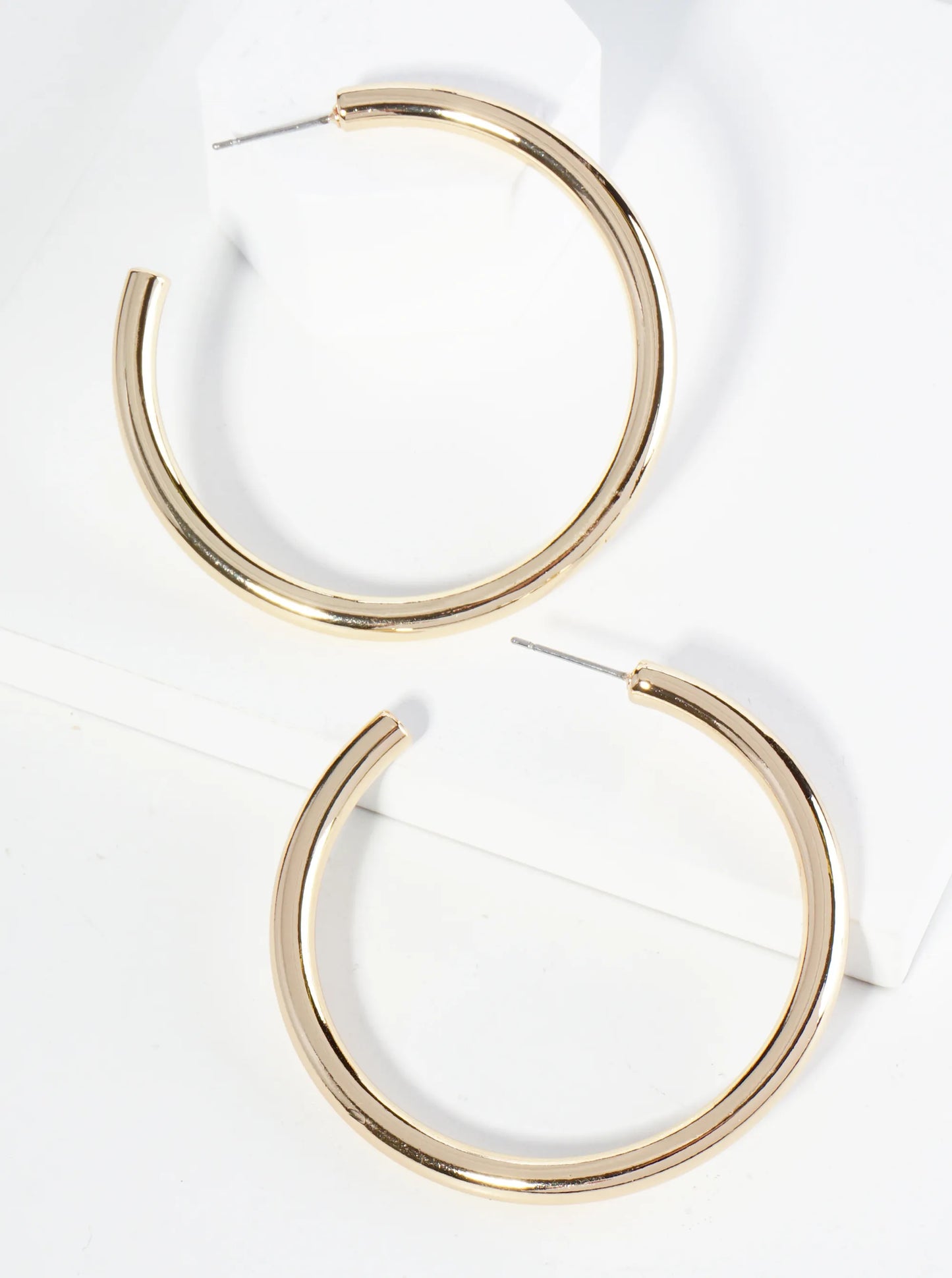 50mm Hollow Metal Open Hoop Earrings