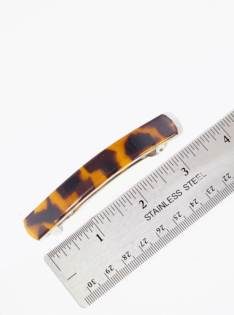 6-piece Curved Bar Acetate Hair Clips Set