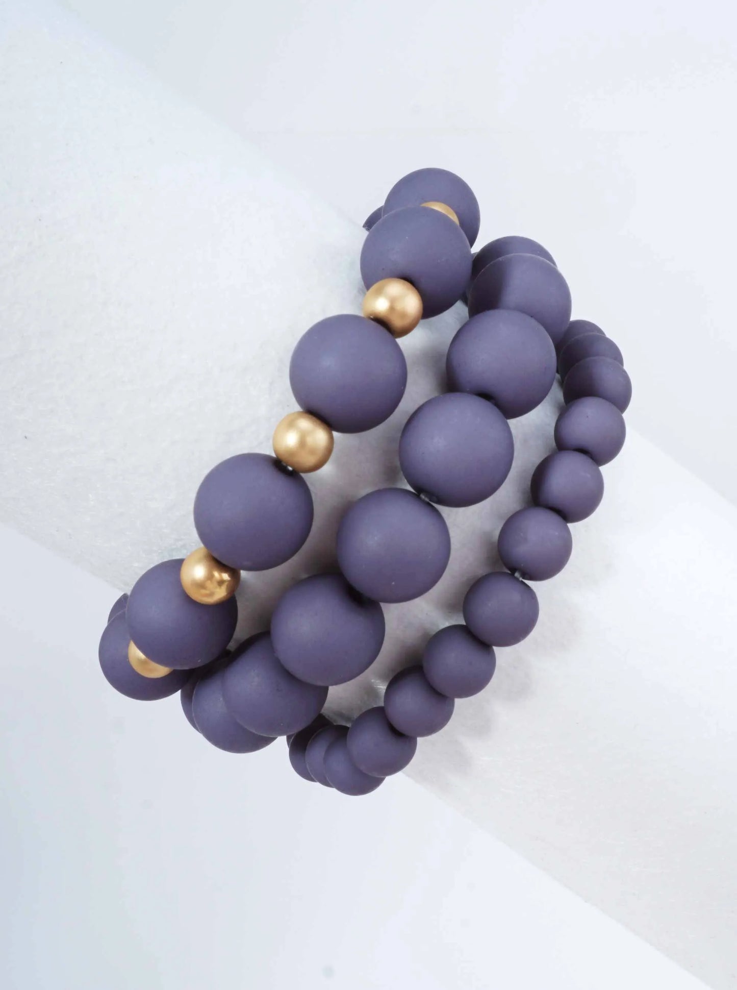 3-Set Beaded Stretch Bracelets