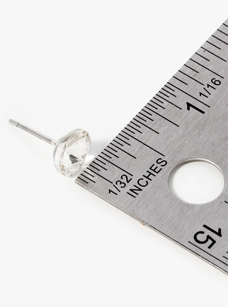 7mm Swarovski Post Stud Earrings