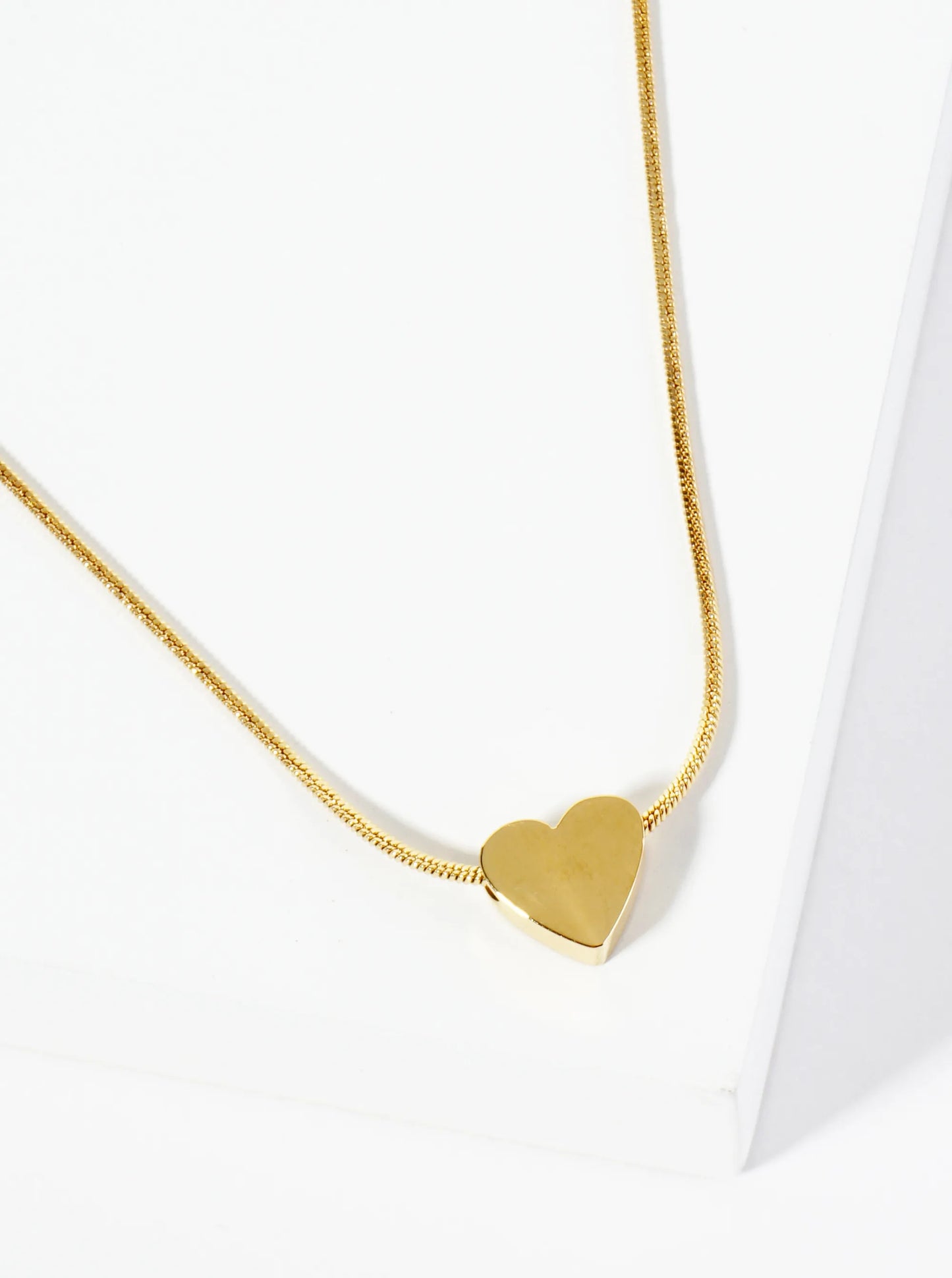 9mm Heart Pendant Hypoallergenic Stainless Steel Necklace