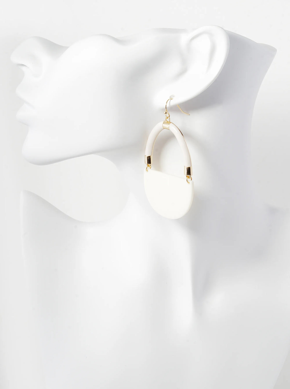 Acetate Geometric Shape Dangle Drop Earrings