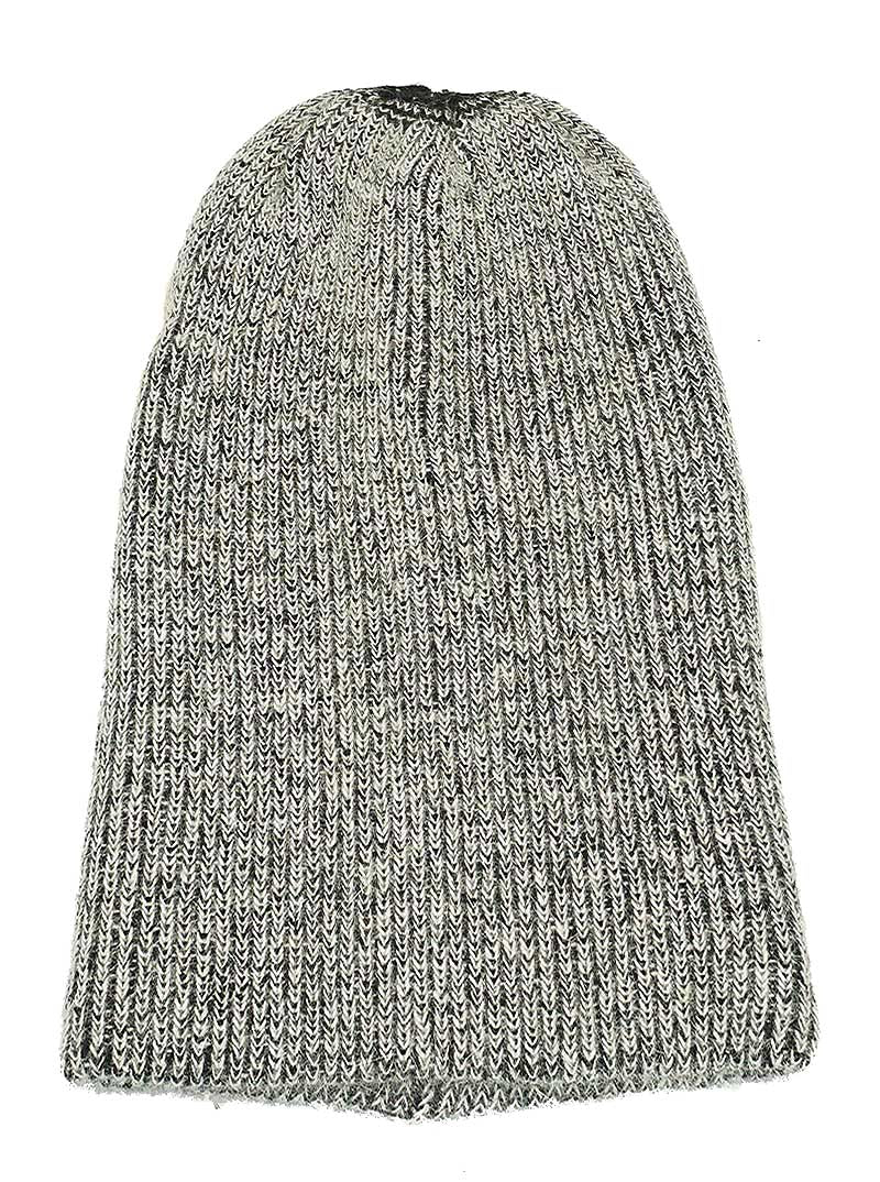 Acrylic Knit Ribbed Hipsster Beanie