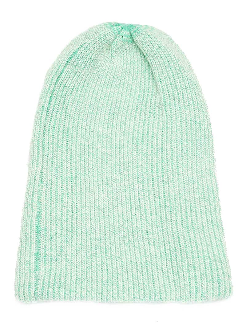 Acrylic Knit Ribbed Hipsster Beanie