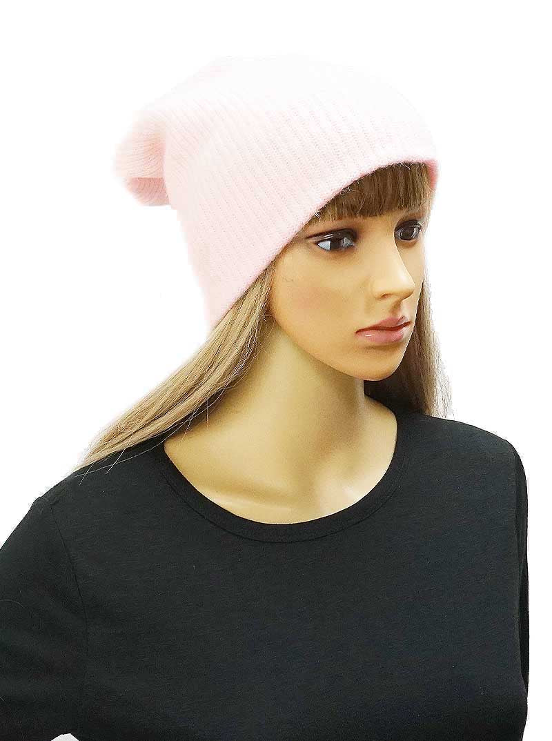 Acrylic Knit Ribbed Hipsster Beanie