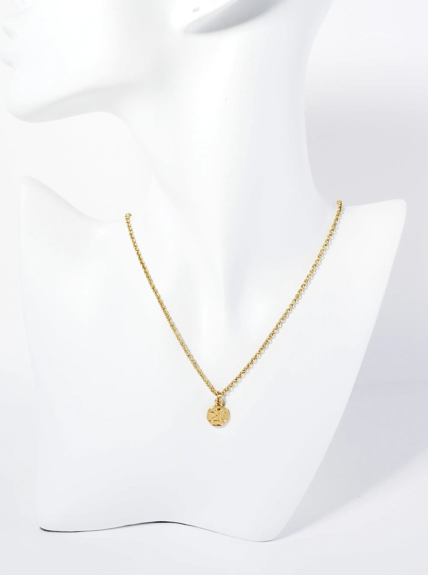 Angel Pendant Hypoallergenic Stainless Steel Necklace