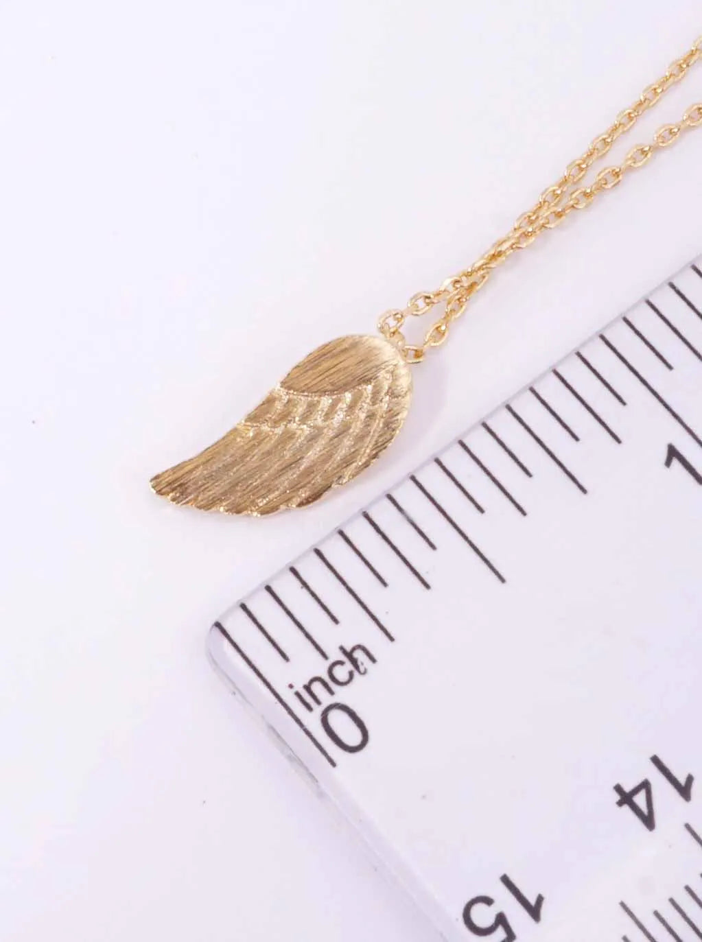 Angel-Wing 18K-Gold-Dipped Layered Necklace