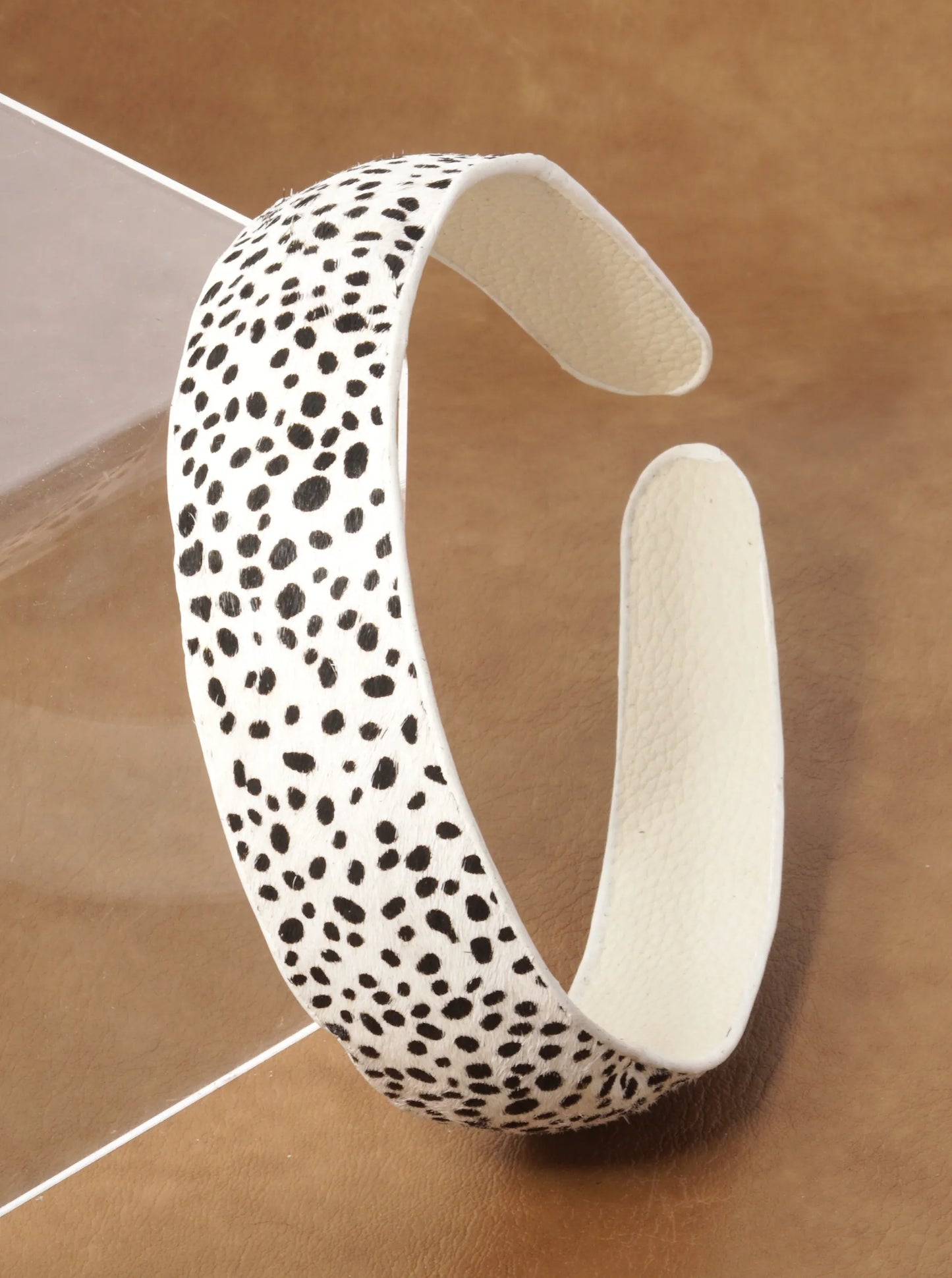 Animal Pattern Genuine Leather Headband