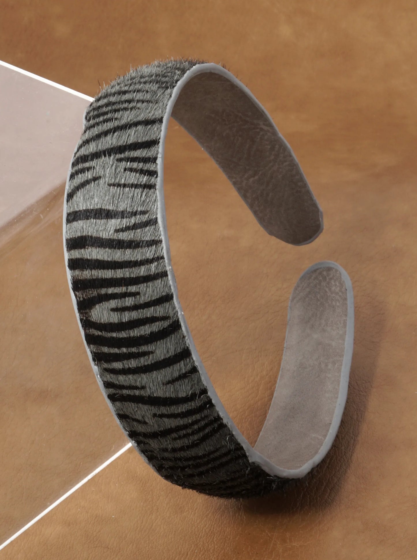 Animal Pattern Genuine Leather Headband