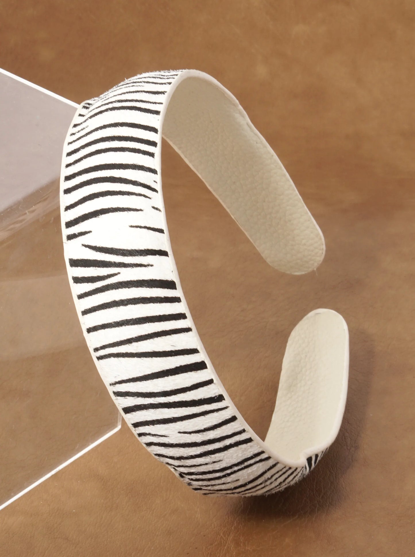 Animal Pattern Genuine Leather Headband